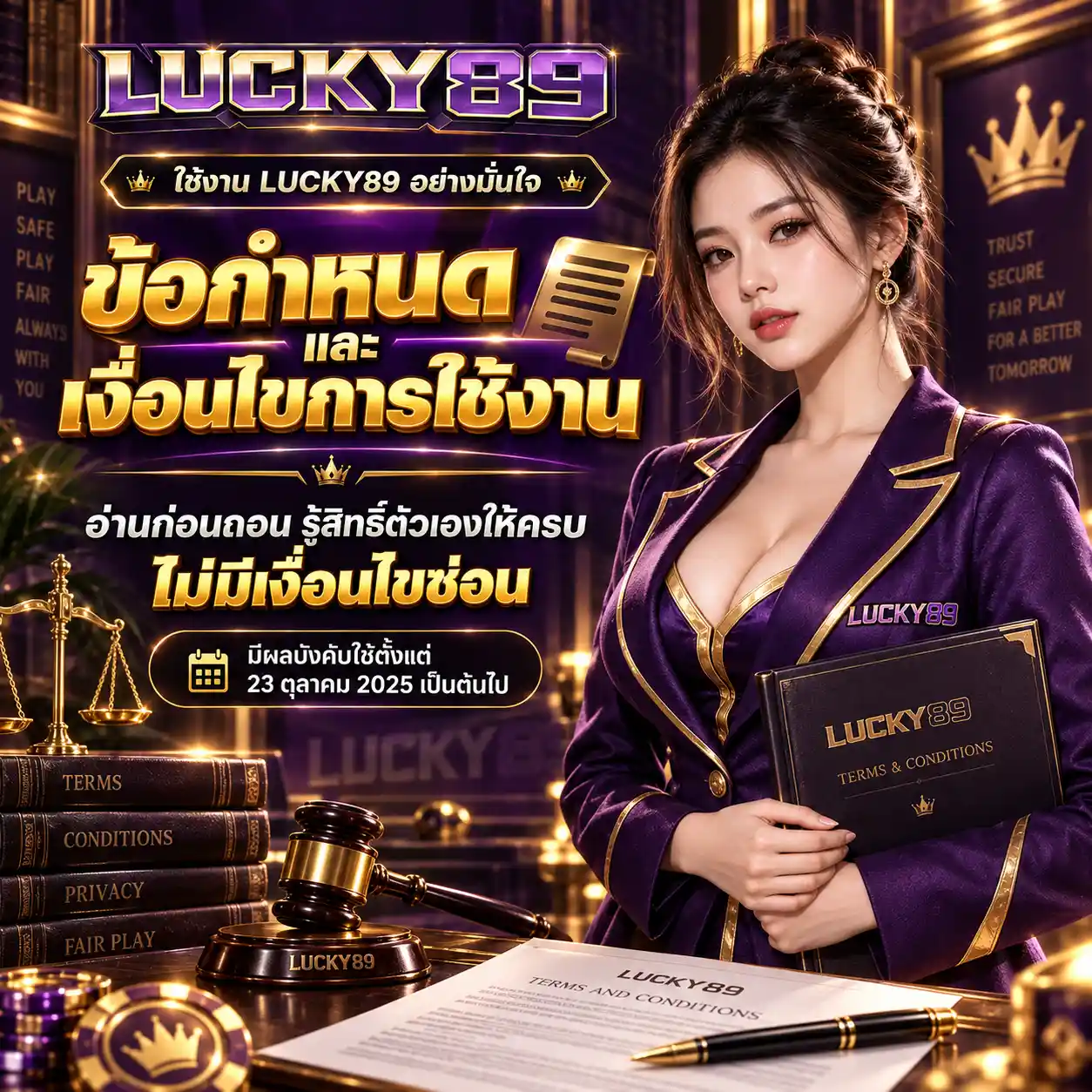 LUCKY89 คาสิโนออนไลน์ ถอนได้ 10 ล้าน ไม่ต้องทำเทิร์น เกม 3,000 (10)