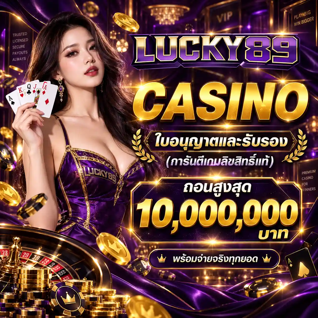 LUCKY89 คาสิโนออนไลน์ ถอนได้ 10 ล้าน ไม่ต้องทำเทิร์น เกม 3,000 (18)